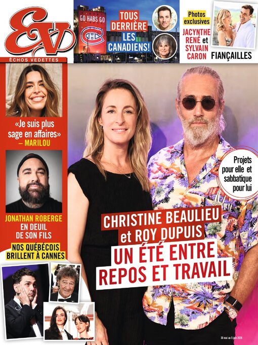 Cover image for Échos Vedettes